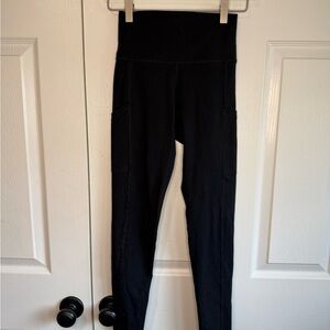 Aerie Black High-Waisted Leggings